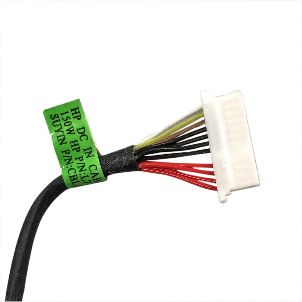 Presina di Alimentazione Ricambio per HP 16-A 15-EC Series 16-A0051WM 15-EC0013DX L71031-Y14 L71031-YS14 L71031-S14 DC Jack DC in Power Jack Charging Port Connector