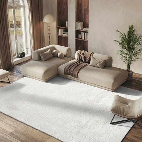 Tapete decorativo rectangular 5' x 7' Snow White