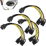 ☛ [Perfekt für Mining-Karten] Dieses Dual-PCI-E-Kabel ist lang genug, um die GPU-8-polige Stromversorgung oder die Riser 6-polige Stromversorgung gleichzeitig zu erreichen, mit extra Länge, um es von der GPU fernzuhalten. Ideal für Bitcoin, Litecoin, Dogecoin und andere GPU-Mining.