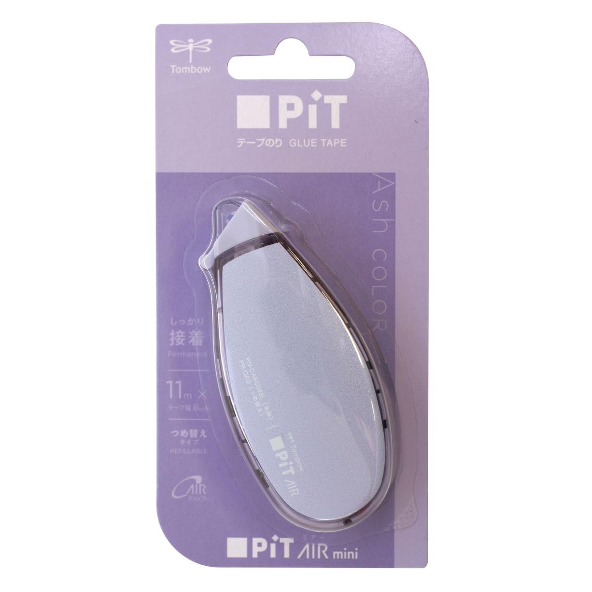 ピーのり Amazon | トンボ鉛筆 テープのり PiT エアー 本体 8.4mm×16m 強