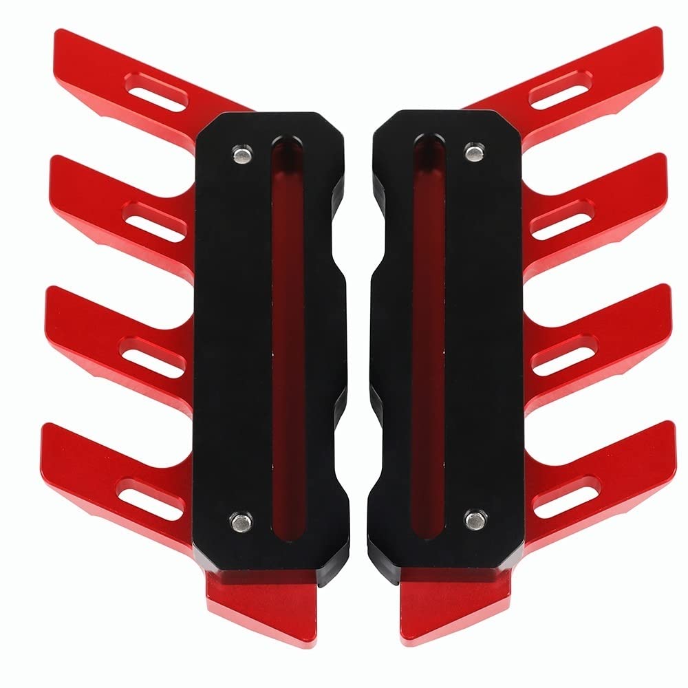 ‌parafango della moto‌ Per Yamaha YZF-R1 YZF-R3 YZF-R6 YZF-R25 YZF R1 R3 R6 R25 YZFR1 Parafango anteriore per moto Protezione laterale Slider(Nero)