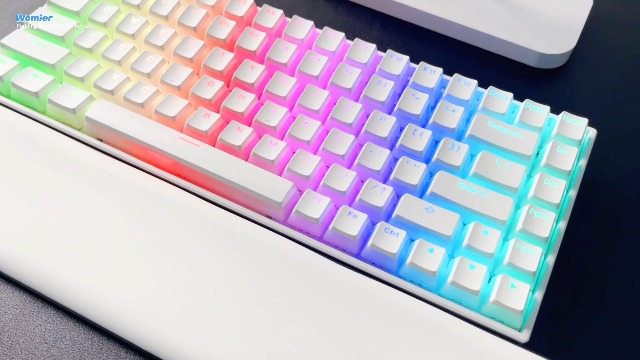 Amazon.com: Womier Pudding Keycaps, PBT Shine Through Keycaps