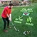 Golf Pong – Backyard Golf Game with 16 Chipping Balls & Mat, Yard and Outdoor Games for Adults & Family, Indoor Golf Set for Home, Beach or Party, Lawn Games for Adults & Family Outdoor (Patented)