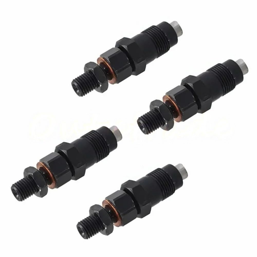 Fuel Injector Assembly Diesel Nozzle 23600-69165 Compatible for Toyota Land Cruiser Prado KZJ120L / HIACE/HILUX 1KZ-TE 2360069165(Black 4 piece)