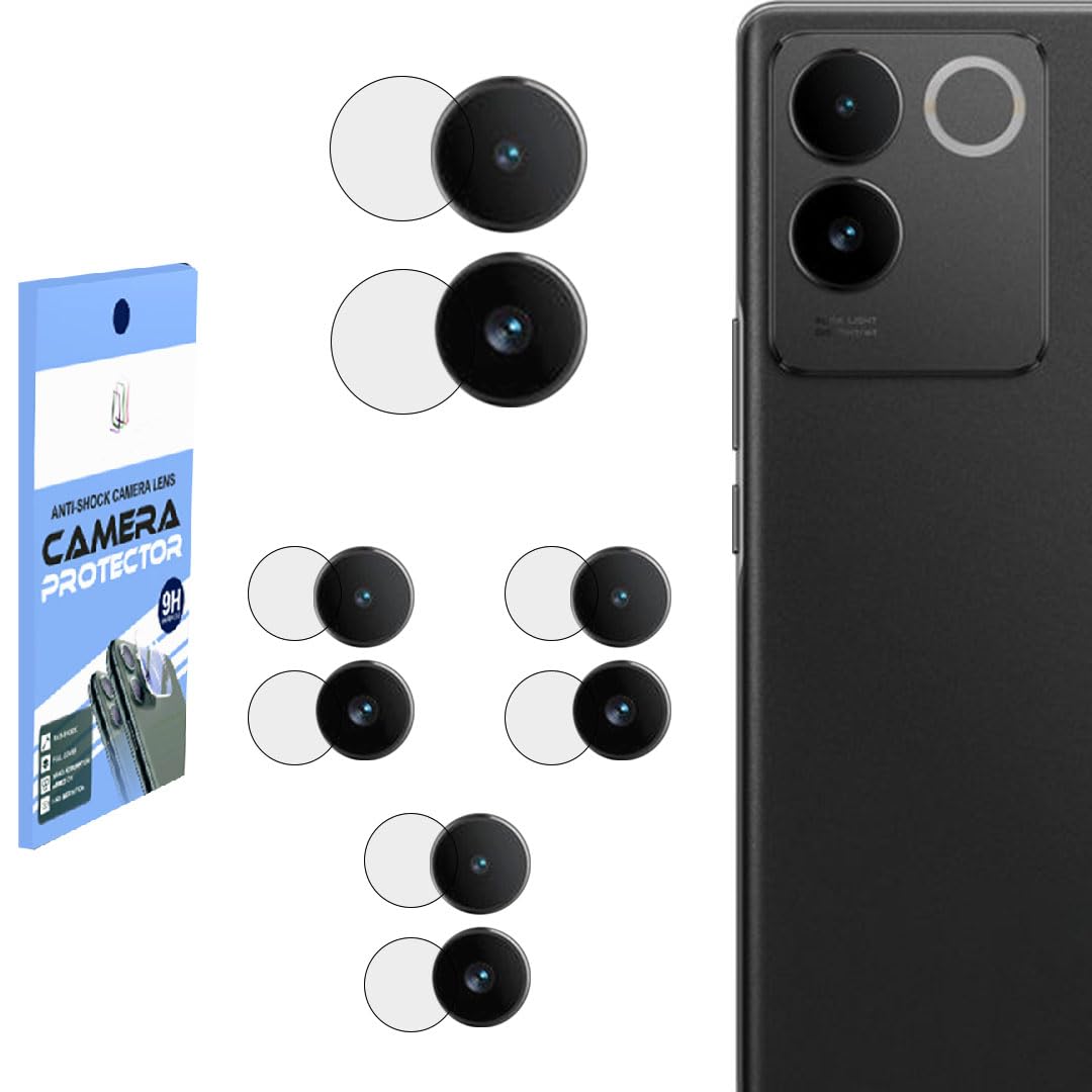 DVANK™ (Pack of 4 Camera Guard Camera Lens Protector Compatible For VIVO T2 PRO 5G || Unbreakable Polycarbonate Material with Easy Installation Kit (B0CM3F9TB1) Amazon Price History, Amazon Price Tracker