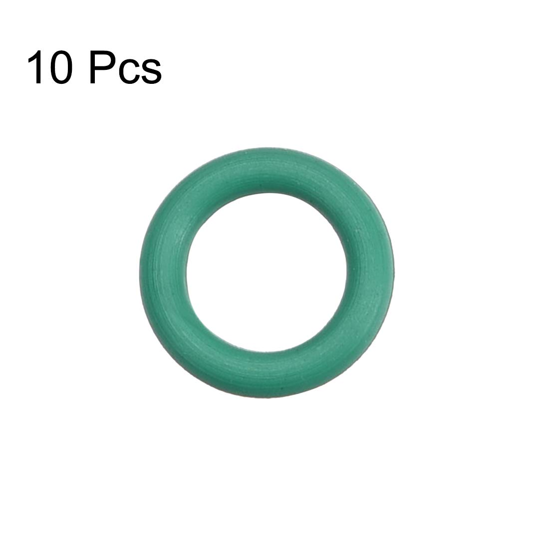10St Fluorkautschuk O-Ringe FKM Dichtung 11mm AD 8m Produktbild-Vorschau 11