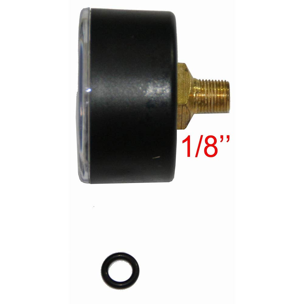 Image secondaire de jardiboutique astralpool - Manomètre astralpool pour Filtre a Sable Piscine 3 Bars - 4404010103 - Fixation arriéré raccord 1/8