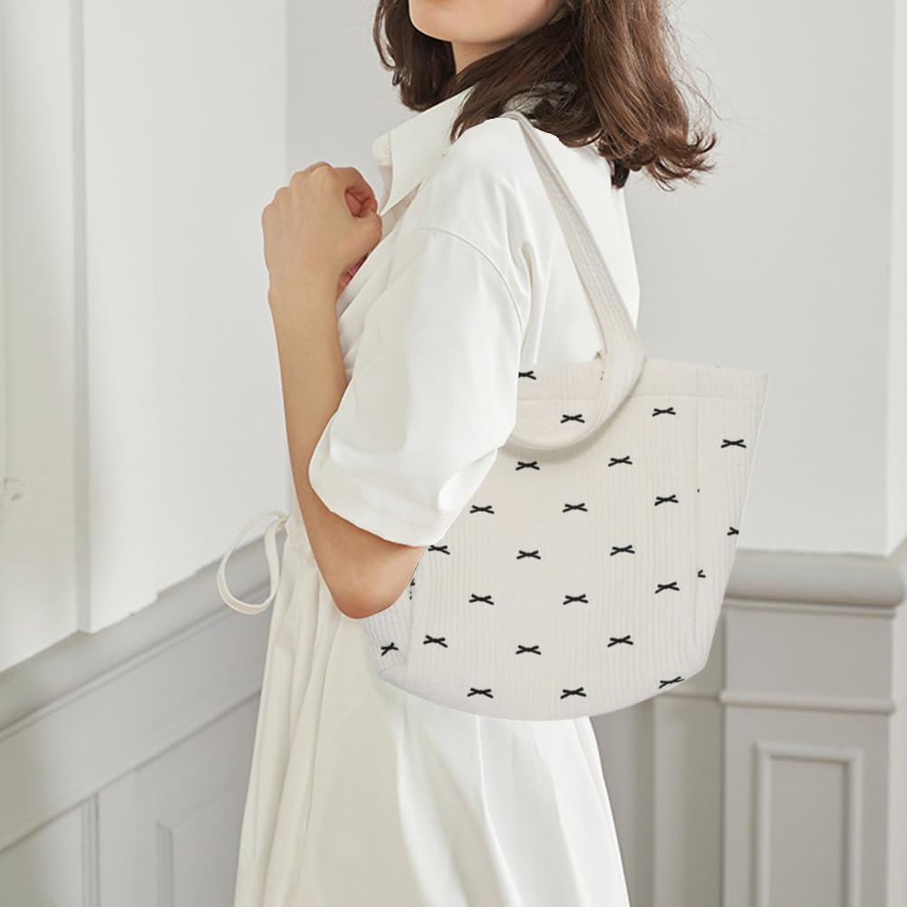 Bolso de hombro de gran capacidad con lindo bolso de mano, para viajes y hospital, ligero y elegante