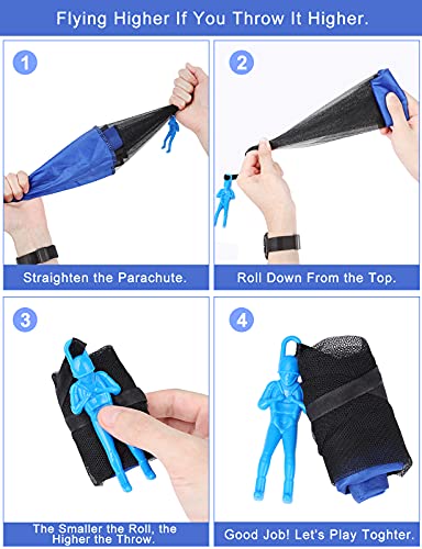 Yumcute Paracadute Giocattolo ，Paracadute Lancio a...