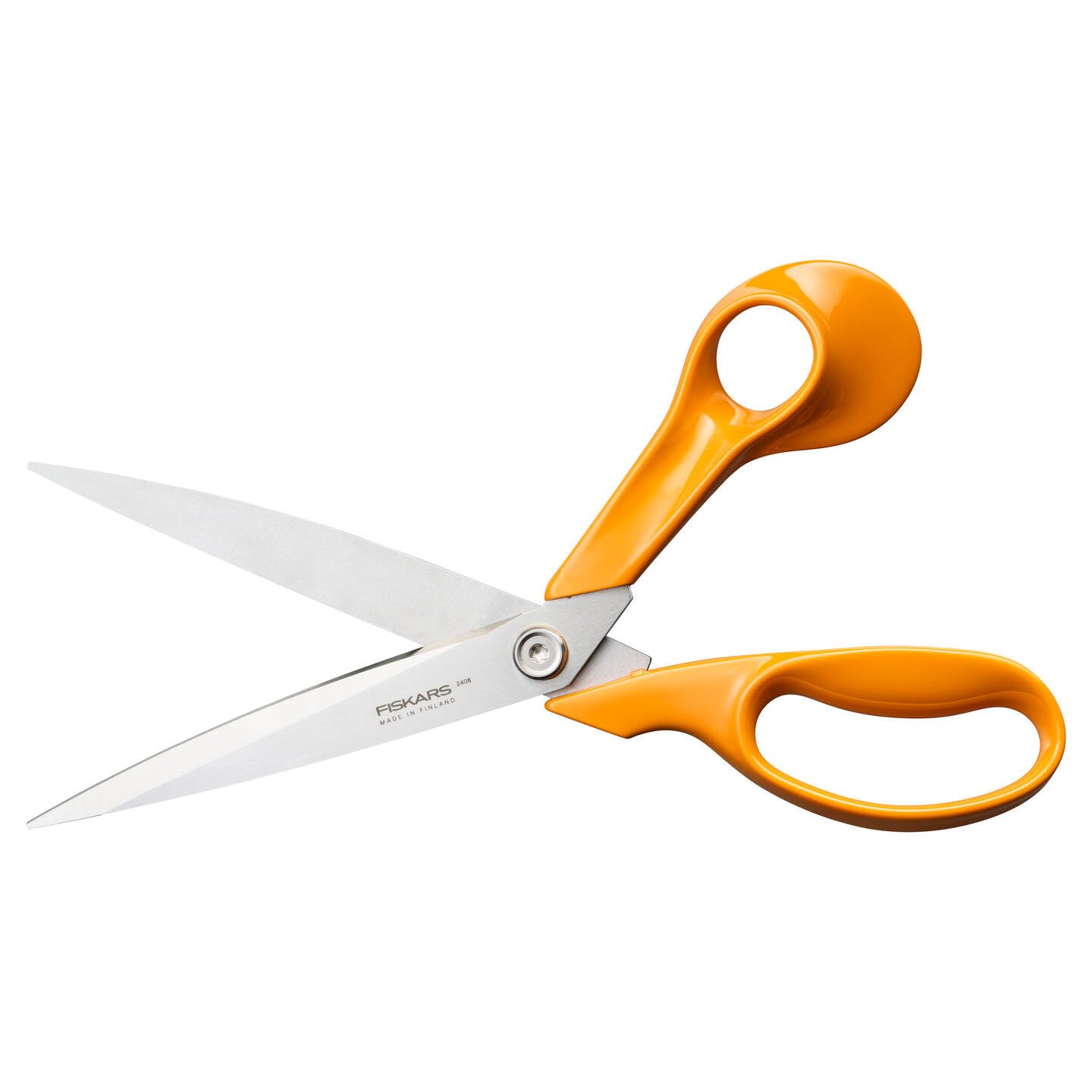 Fiskars Classic, Per Destrimani, Lunghezza Totale: 27,5 cm, Vite Torx Migliorata e Impugnatura più Ergonomica, Acciaio/Plastica di Qualità, Arancione, 1075056