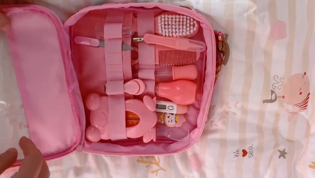 Baby Pflegeset – Alles Für Neugeborene: Nagelset, Bürste, Nasensauger & Mehr