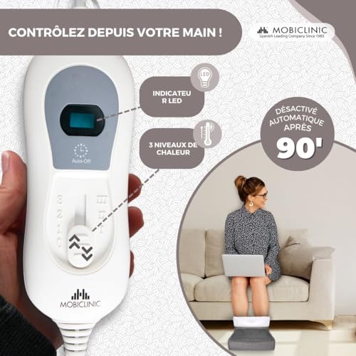 Chauffe-pieds électrique basse consommation à arrêt automatique