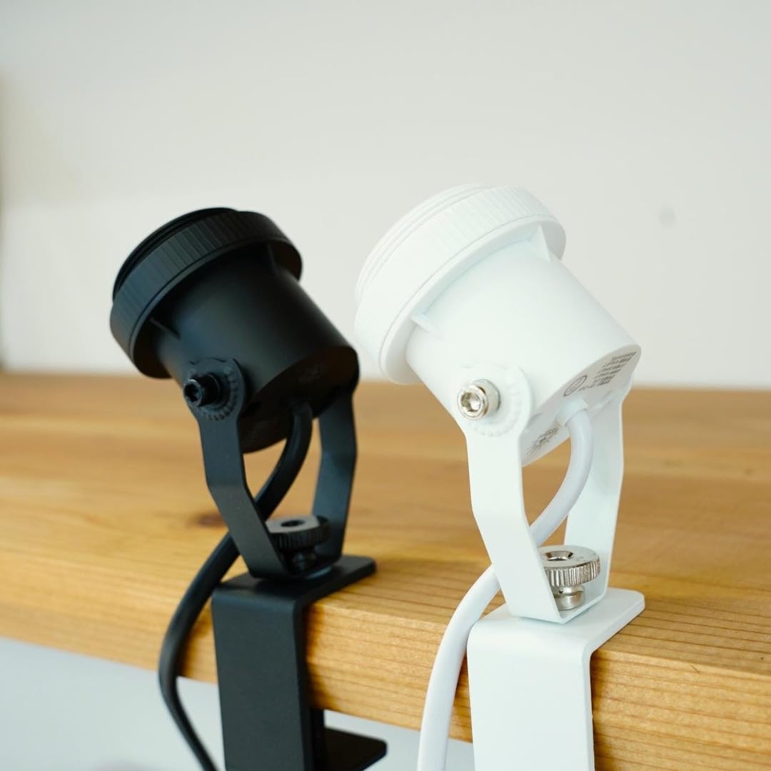 Amazon.co.jp: BARREL 【Clamp lamp socket】 ブラック 2m ライト