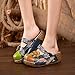 gracosy Zuecos Cuero Mujer, Zapatos Cuña Verano 2020 Tacon Plataforma Bohemias Casual...