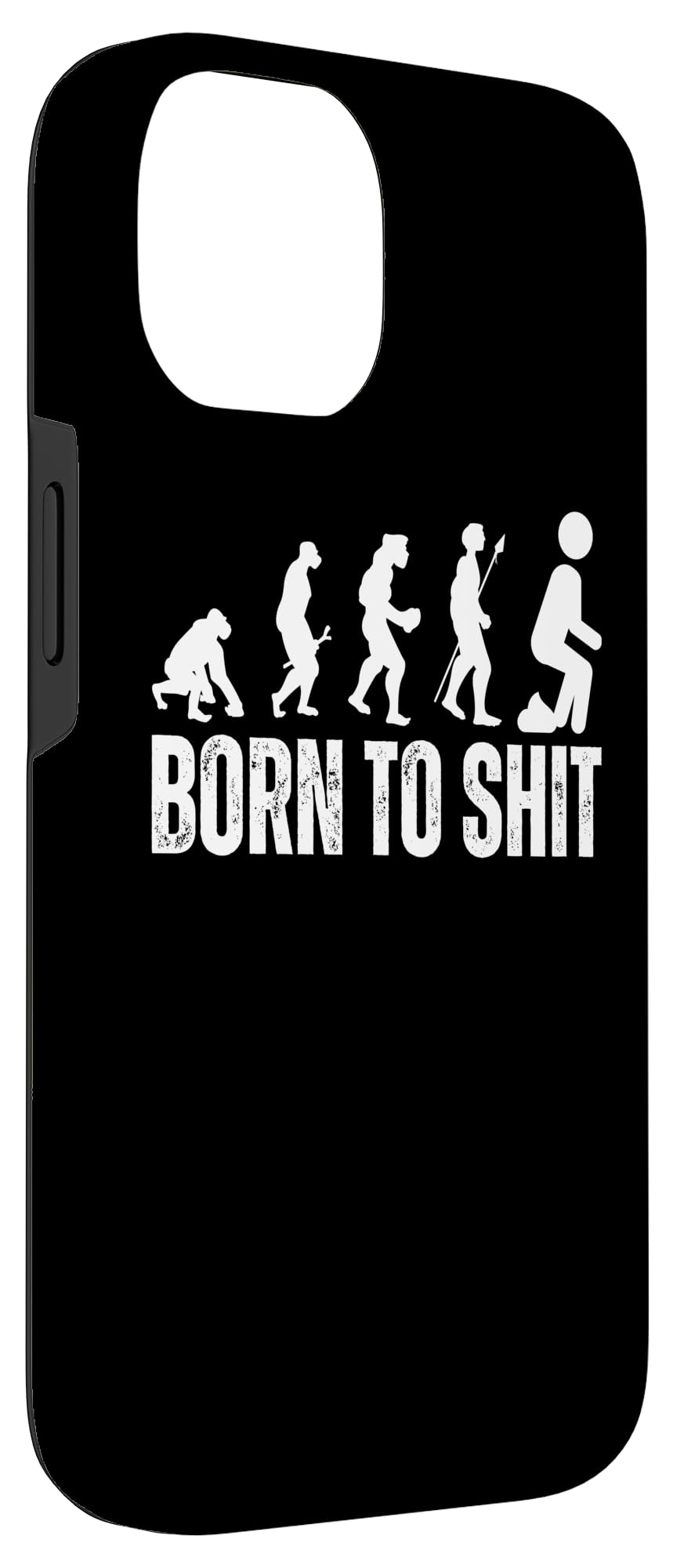 Born To Shit Forced To Wipe - Born 2 Shit Forced 2 Wipe Case for iPhone 14 - Image 3