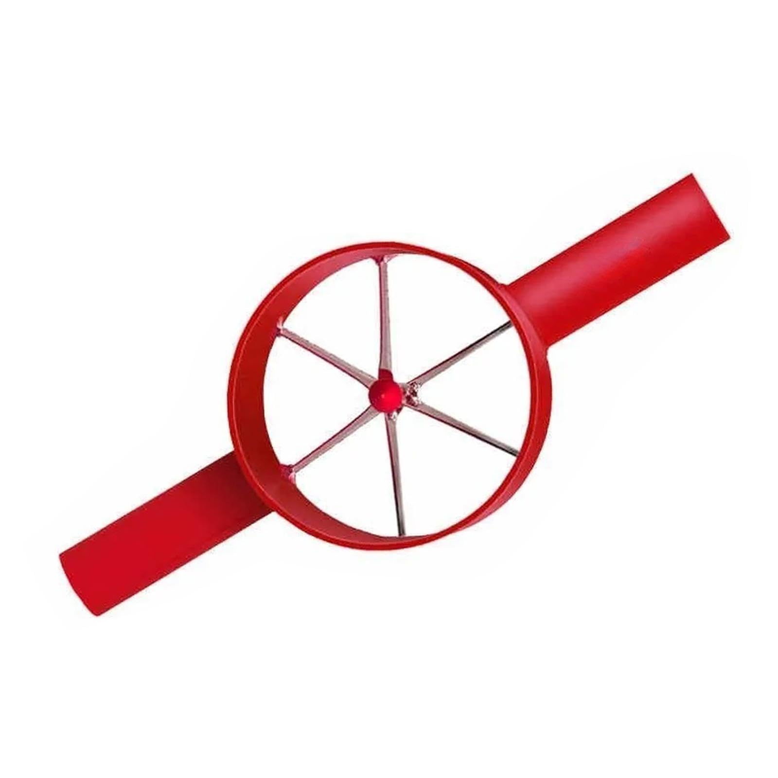 MagiDeal Divisor de Bambú Manual de 33 Cm de Largo, Fácil de Usar, Profesional para Jardinería, Resistente, Multiusos, Diámetro de 5 Pulgadas, 6 Cuchillas