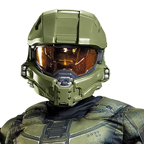 Disfraz Master Chief Clásico Musculoso, Talla S (4-6) miniatura 3