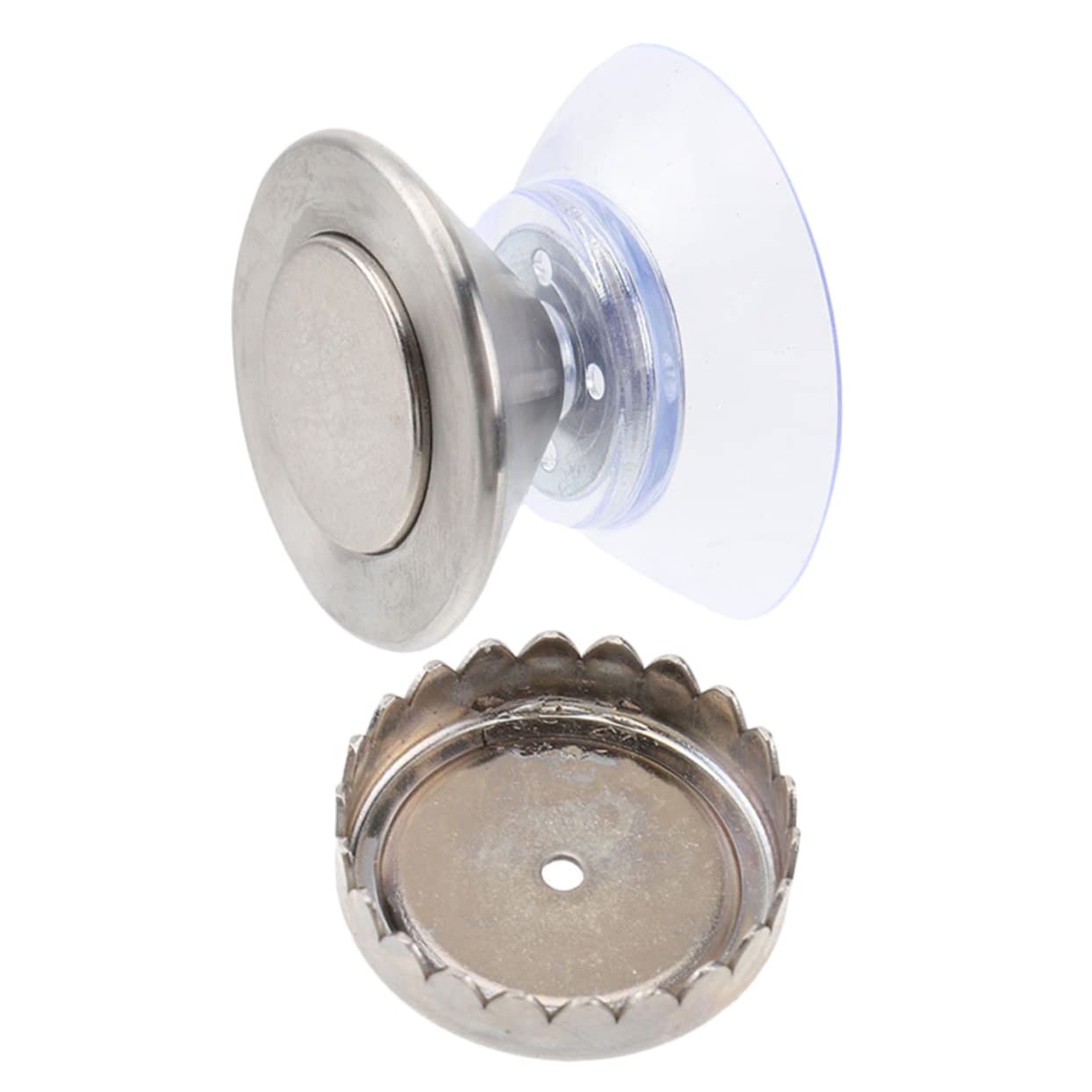 Amosfun 4sätze Magnetischer Seifenhalter Wandmontiert Bohren Für Küche Und Bad Rostfrei Design Sorgt Für Trockenes Für Moderne Badezimmer