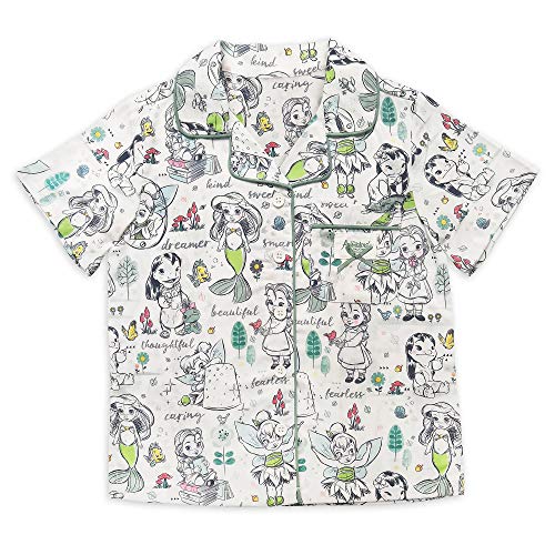 Disney Animators' Collection Pajama Set for Girls and Doll, Size 32