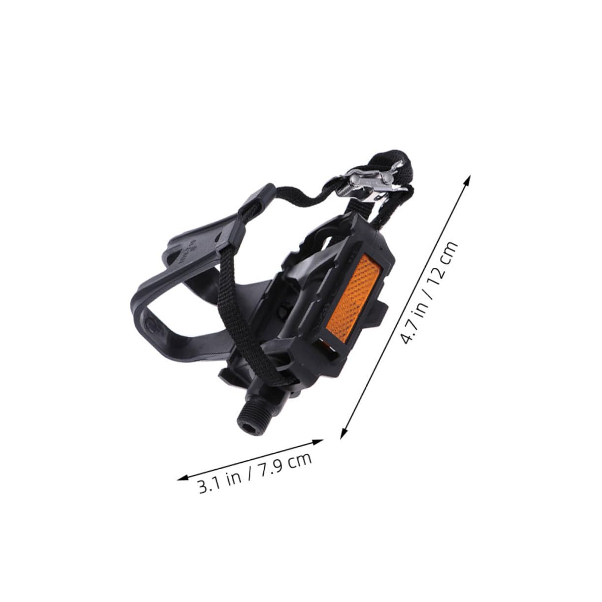 Hemobllo 2pares Correas para Pedales De Bicicleta Punteras Correas Reutilizables Cierre De Gancho y Bucle para Ciclismo Al Aire y Entrenamiento Gimnasio
