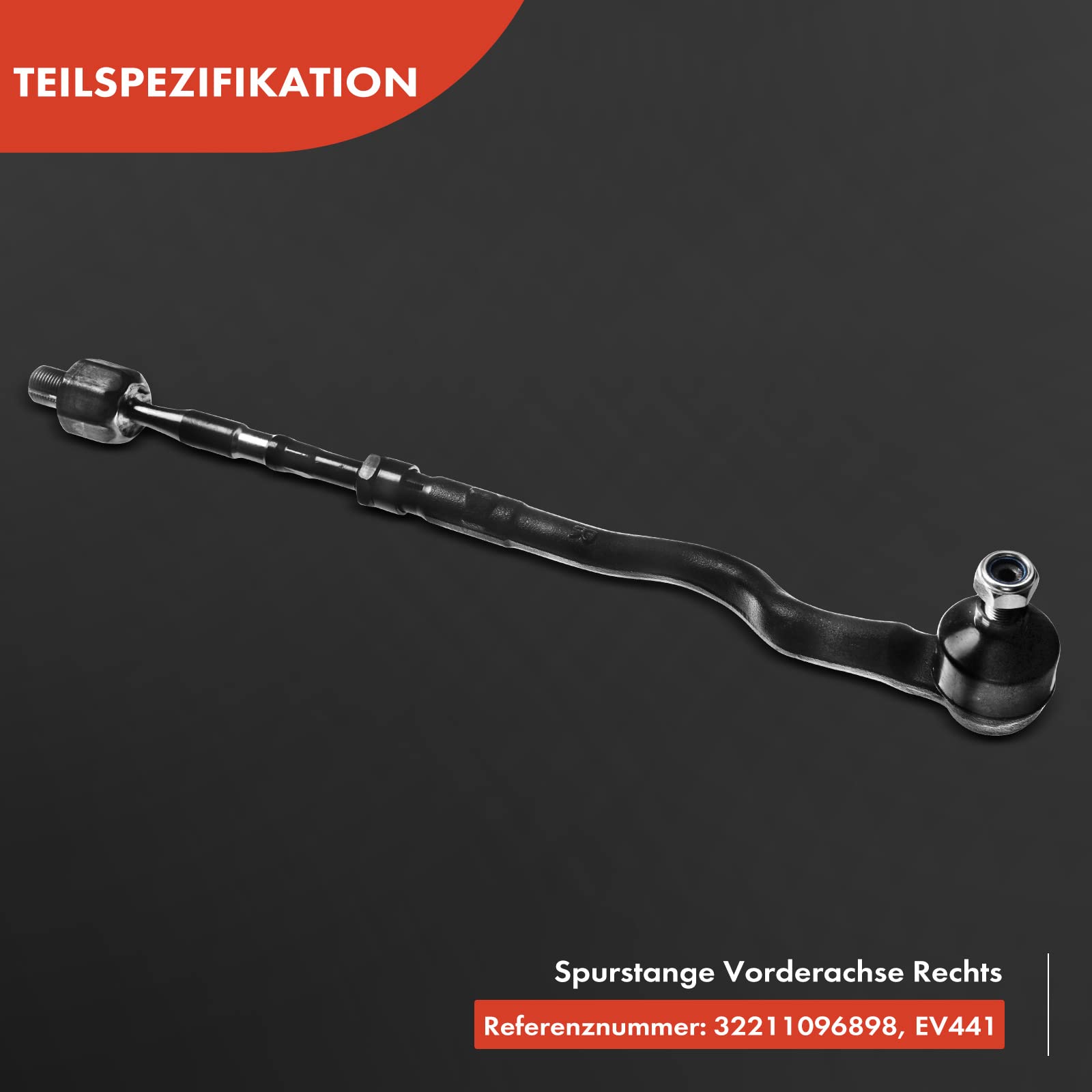 2 Biellettes De Direction BMW E46/Z4 - Compatible 316i 318d 330i Etc.