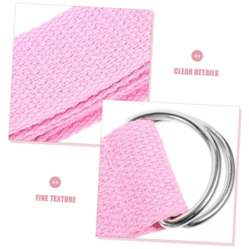 YARNOW 3stuks Delige Verstelbare Yoga Strap Herbruikbare Stretchband Voor Thuis Gymoefeningen Voor Yoga Gewichtstraining Bodybuilding Lichtgewicht Compact Inclusief Vormige Ringen - Afbeelding 5