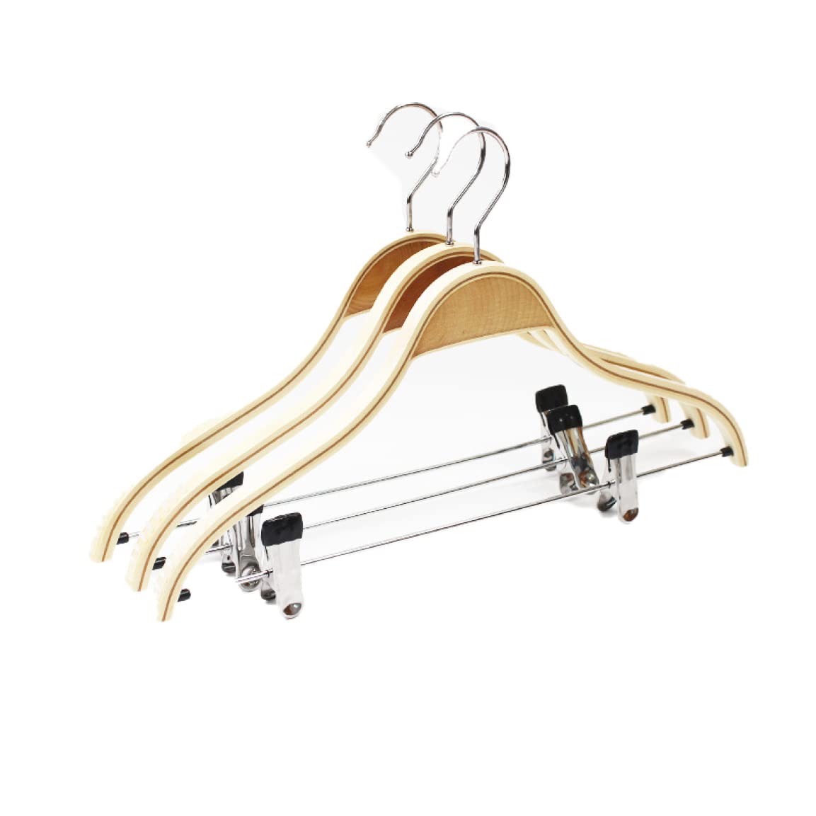Amazon.co.jp: 衣類ハンガー 10本セット すべらない ズボンハンガー