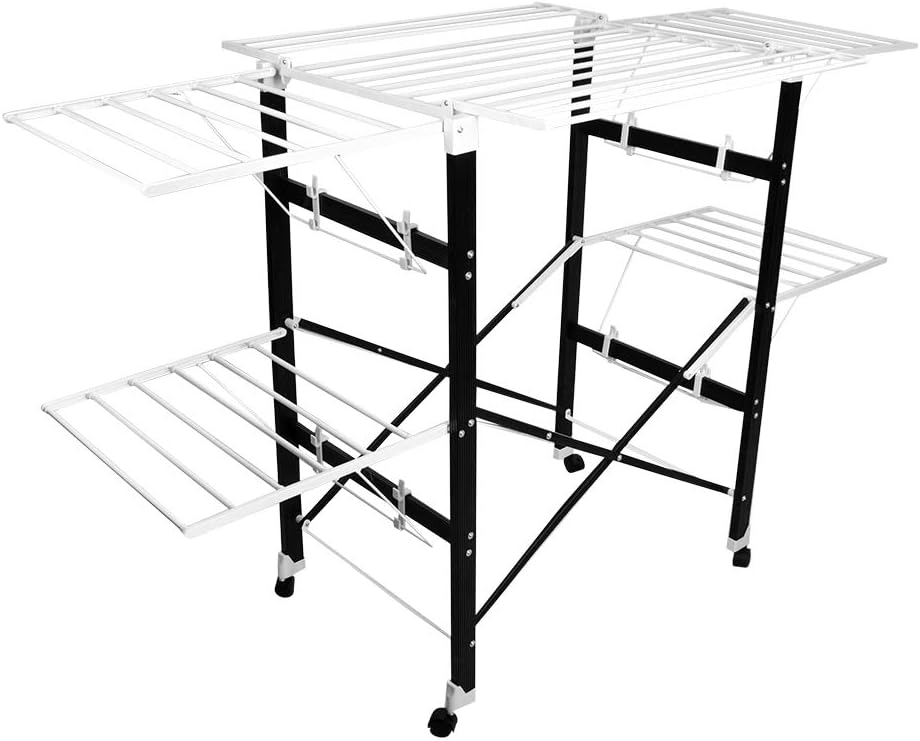 ISO TRADE Drying rack for laundry underwear clothes - 2 levels #5351