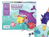 Chalk and Chuckles Beware of The Shark - Fun Family Game for Boys and Girls 6 Years and up - Quick Thinking, Focus Game - Multiple Play Levels