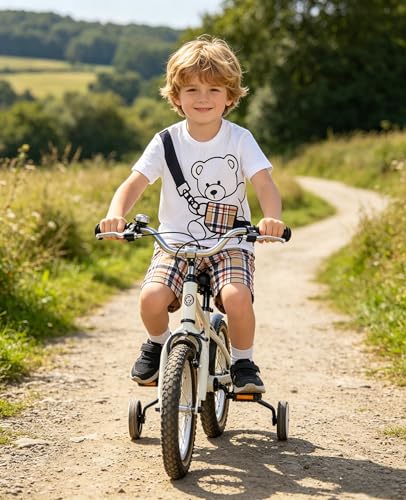 Image of KIDLAGA Kids Toddler Boy Clothes Outfits Bear Print Tee + Plaid Shorts 2 Pieces Summer Shorts Set