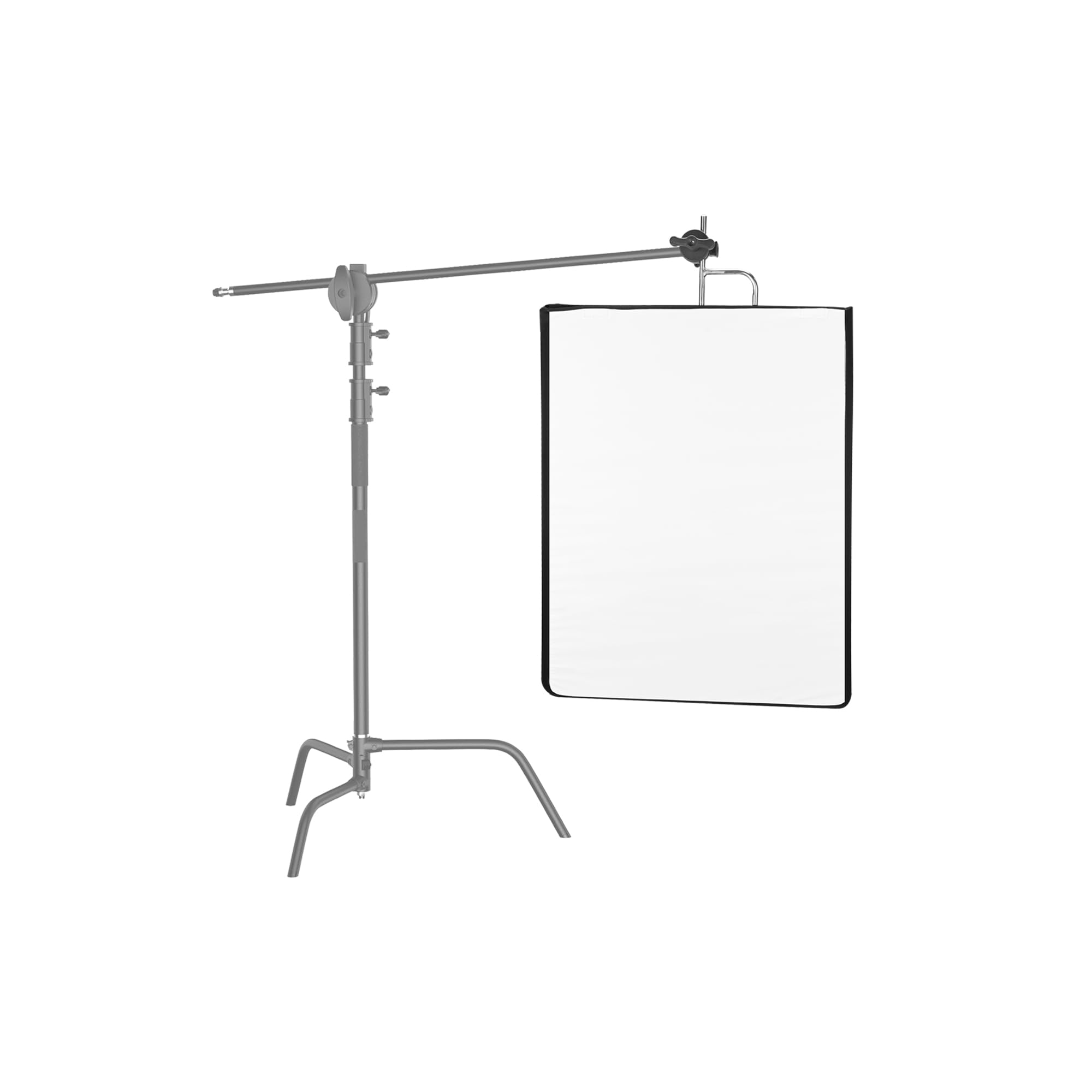 Kit de Bandera reflectora de luz para fotografía,75 x 90 cm, difusor 4 en 1 Dorado/Plateado/Negro/Blanco y difusor translúcido, Marco de Acero Inoxidable Plegable
