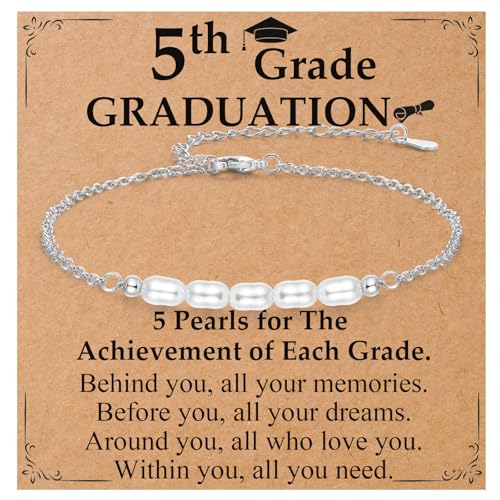 Image of 5th /6th /8th Grade Graduation Gifts for Girls Grad Gifts 2026 Graduation Bracelets Primary Middle School