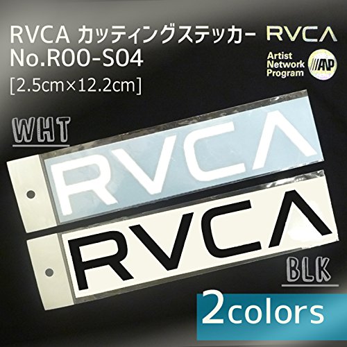 Amazon.co.jp: RVCA(ルーカ) 品番:R00-S04 カッティングステッカ－ BLK