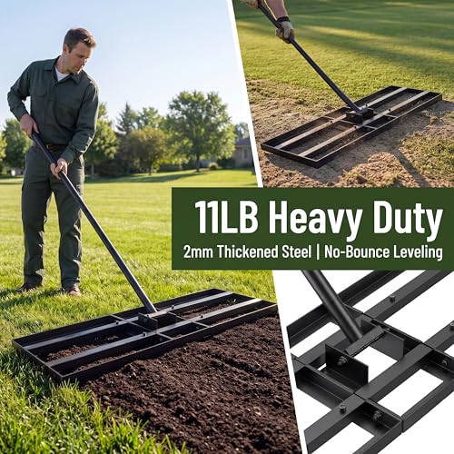 35x10 Lawn Leveling Rake