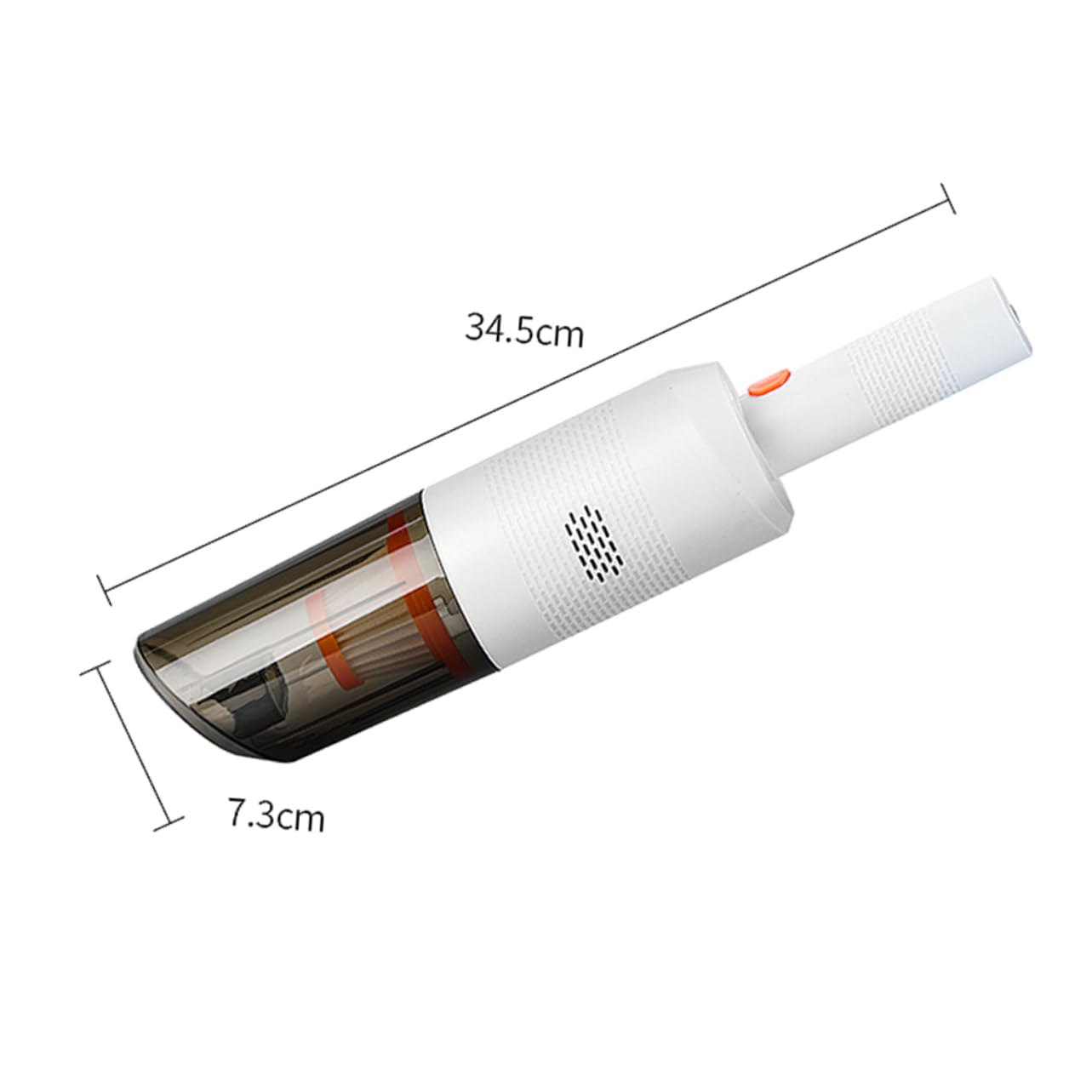 BUGUUYO Car Mini Vacuum 120w High Performance Wireless 3000mah Rechargeable Easy to Use