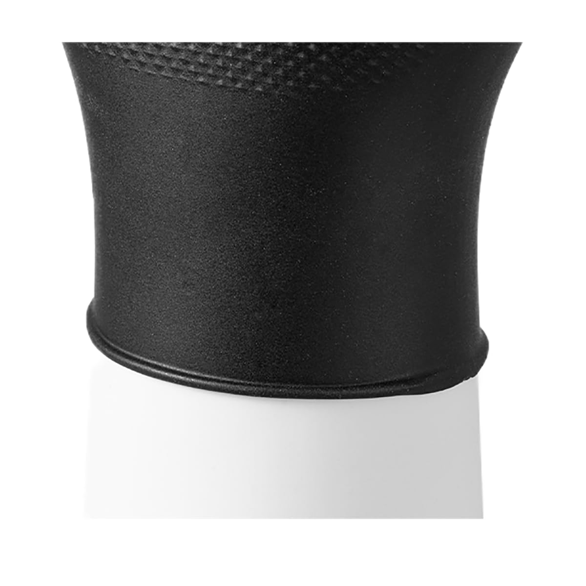 KINGFA DIAMOND GRIP Extra Stark Nitrilhandschuhe | Hochfeste, texturierte Einweghandschuhe für Kfz, Industrie & Labor | Arbeitshandschuhe Öl- und Chemikalienbeständig | 50 Stk/Box (500, Schwarz, XL)
