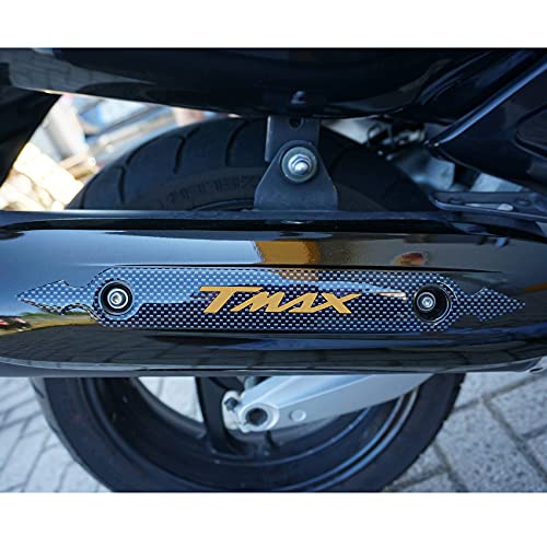 Autocollant 3D de silencieux Yamaha T Max : roulez en ville avec un échappement protégé