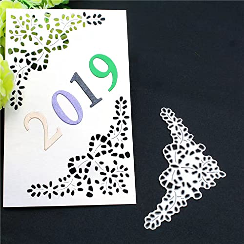 Lace Flower Dies for Card Making,Flower Corner Cutting Dies Cut Stencils for DIY Scrapbooking Photo Album Decorative Embossing Paper Dies for Card Making Templated+Cute Brooch Pin - Image 4