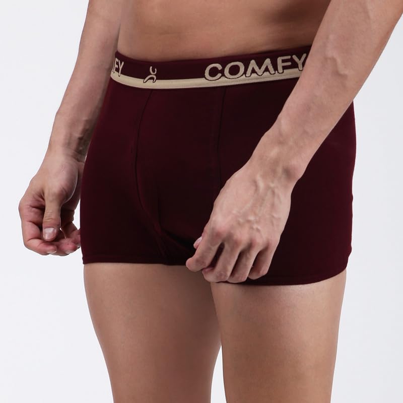Image of Amul Comfy Men's Trunk Underwear | Soft Inner Elastic | Soft Waistband | Breathable Comfortable Innerwear | Color May Vary