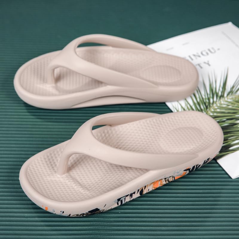 Unisex Flip Flops For Men Women Beach Sandals Flip-Flops outdoor indoor Slippers Water Pillow Cloud Non-Slip Slides For Adult3