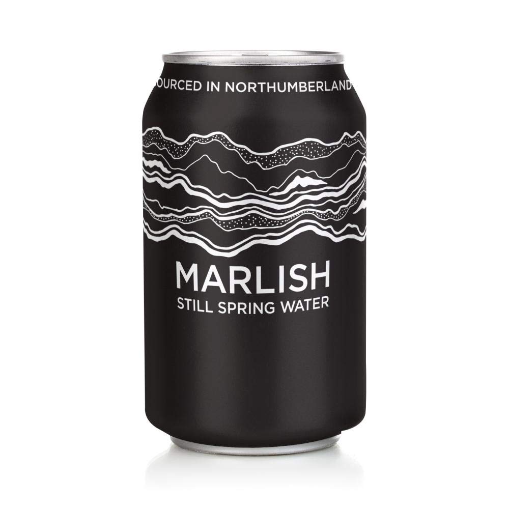 Marlish - Still Spring Water - Sourced from Northumbrian Hills - 330ml x 24
