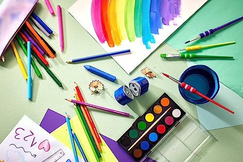 Faber-Castell 537660 - Set di 12 matite esagonali