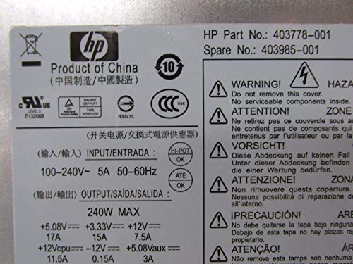 Fuente de poder HP DC7700S 240W 6 salidas renovada miniatura 6