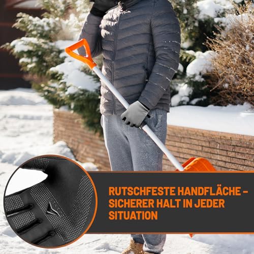 GXCROR 3M Thinsulate Winterhandschuhe, Fahrradhandschuhe, Laufhandschuhe, rutschfest und touchscreenfähig, geeignet für Radfahren, Laufen, Angeln und Motorradfahren