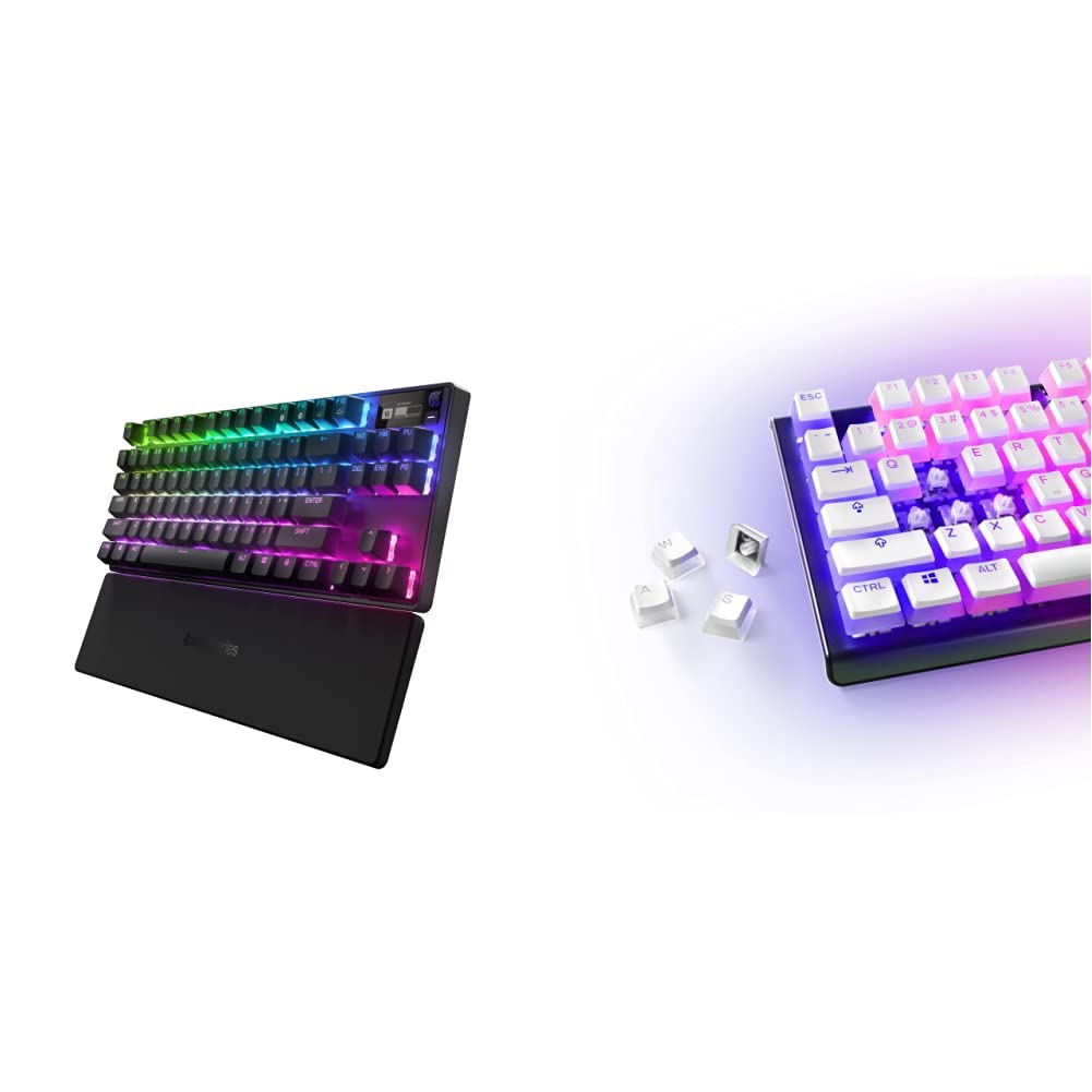 Buy SteelSeries New Apex Pro TKL Wireless 2023 Ed. World's Fastest Mechanical Gaming Keyboard