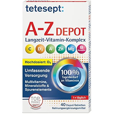 tetesept Vitamin A-Z Depot Tabletten Cover