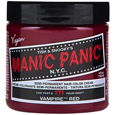 Amazon マニックパニック カラークリーム ヴァンパイアレッド Manic Panic マニックパニック おしゃれ染め 通販 Amazon マニックパニック カラークリーム ヴァンパイアレッド Manic Panic マニックパニック おしゃれ染め 通販