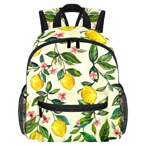 Sac à dos de voyage pour enfant préscolaire Citrons multicolore 30 cm
