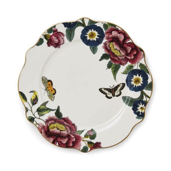 Spode Creatures of Curiosity 27 Centimetre Dinner Plate with 22 Carrat Gold Detailing, Multi Coloured, 27 centimeters - Image 4