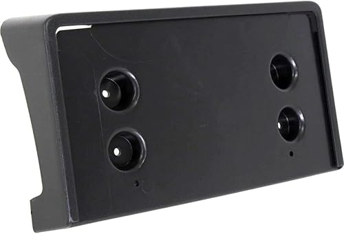 I-Match Auto Parts Soporte de montaje de placa frontal con acabado de plástico texturizado negro para Cadillac SRX 25776408 GM1068130 2010 11 12 13